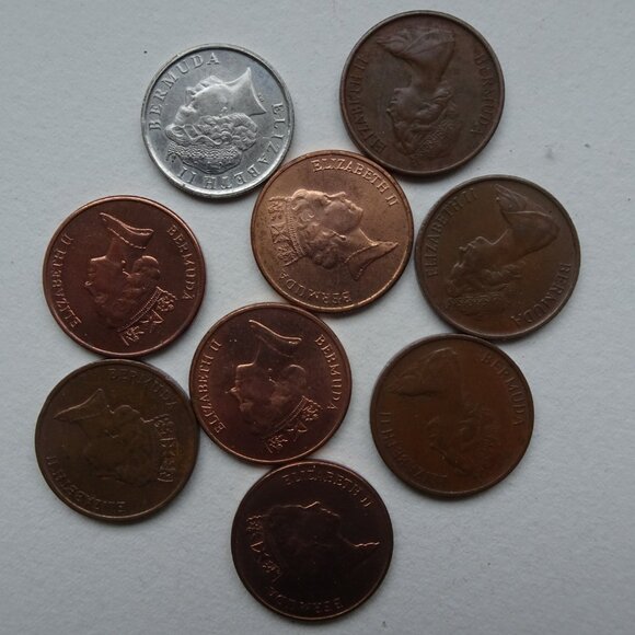 Old Bermuda Coins - Picture 5 of 5